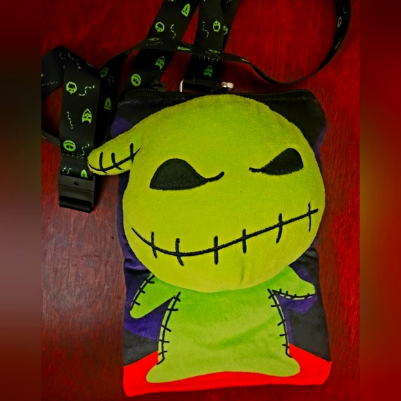 The Nightmare Before Christmas Oogie Boogie Plush Lanyard Disney - Picture 1 of 3